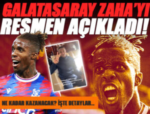 Wilfried Zaha Galatasaray’da