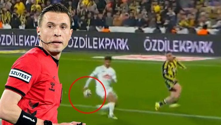 Kadıköy’de yoğun itiraz! İşte Fenerbahçe’nin penaltı beklediği pozisyon